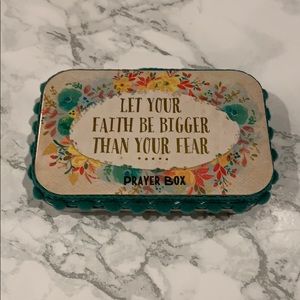 Adorable Prayer Box with note pad, brand new!